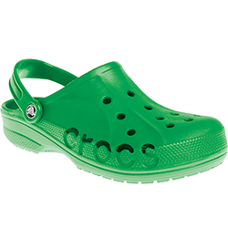 Sandale Crocs inventées et fabriquées par Créations Foam Canada par injection de mousse réticulée