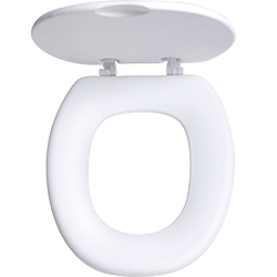 Injection molded foam toilet seat  by Creation Foam manufacturer USA